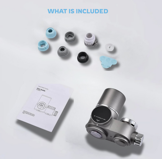 AQUESSENCE Digital Faucet Water Filter