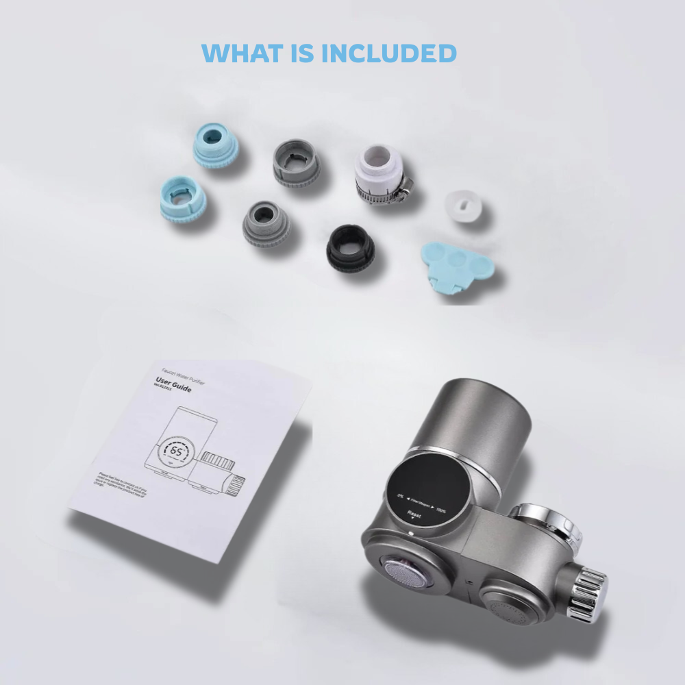 AQUESSENCE Digital Faucet Water Filter
